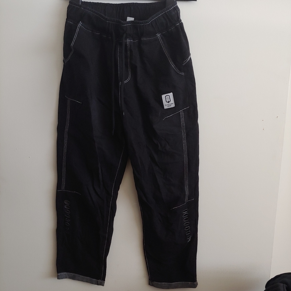 Black joggers